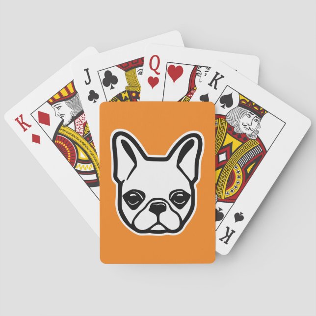 French Bulldog Playing Cards (Back)