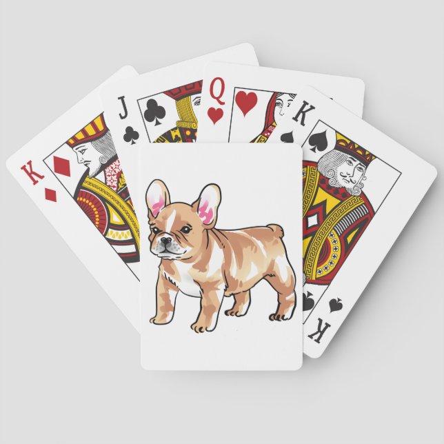 French Bulldog Playing Cards (Back)