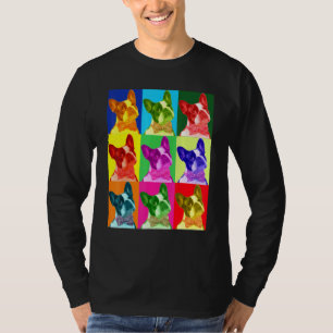 French Bulldog Pop Art Portrait Dogs T-Shirt