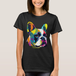 French Bulldog  Pop Cute French Bulldog T-Shirt