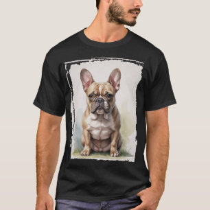 French Bulldog Portrait T-Shirt