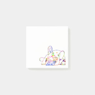 French bulldog post-it notes