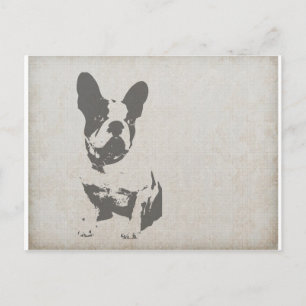 French Bulldog Postcard
