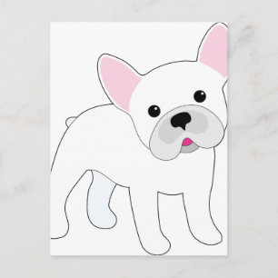 French Bulldog Postcard