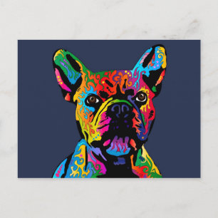 French Bulldog Postcard
