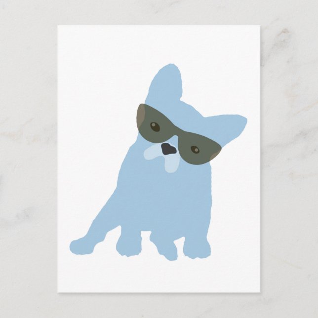French Bulldog Postcard (Front)