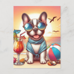 French Bulldog Postcard