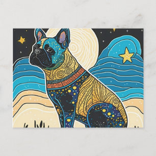 French Bulldog Postcard