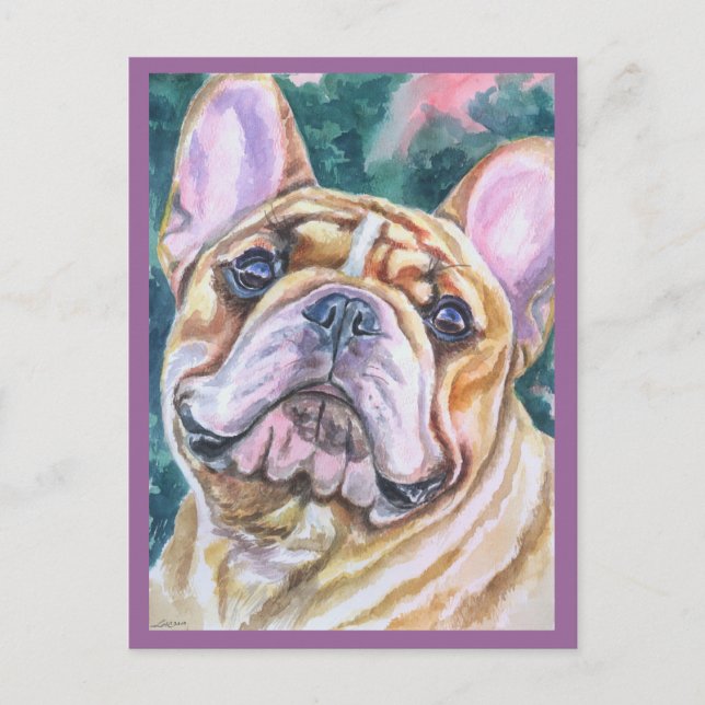 French Bulldog Postcards (Front)
