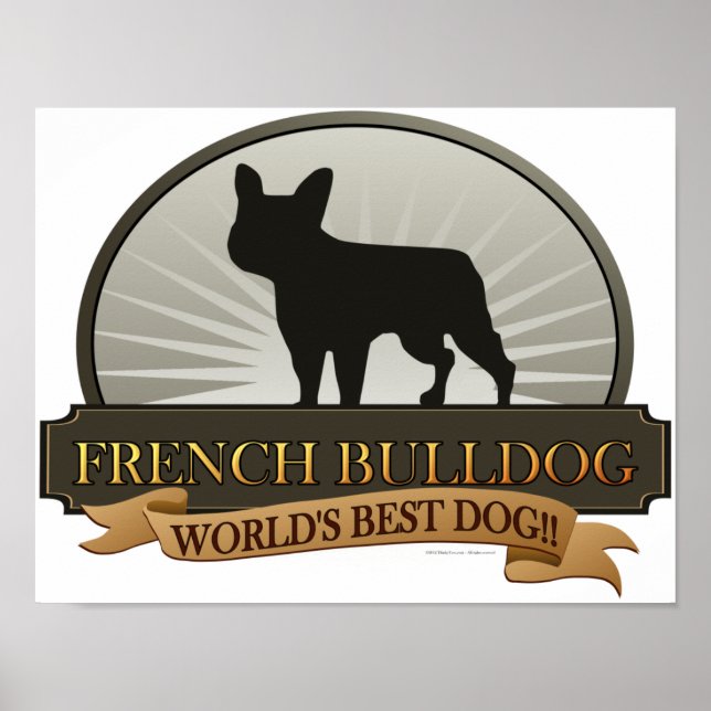 French Bulldog Poster (Front)