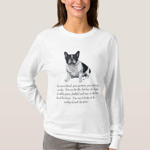 French Bulldog Praise Memories - FEMALE T-Shirt