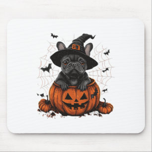 French Bulldog Pumpkin Halloween Thanksgiving Men Mouse Mat