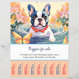 French Bulldog Puppies Flyer 