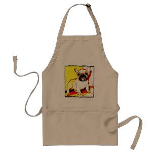 French bulldog puppy apron