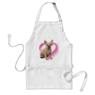 French bulldog puppy apron