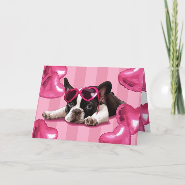 French Bulldog Puppy Card (Front)