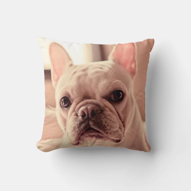 French Bulldog Puppy Cushion (Front)