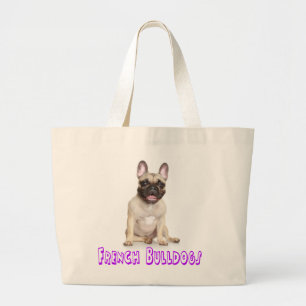 French Bulldog Puppy Dog Beach Tote Bag