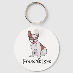 French Bulldog Puppy Dog Mum Rescue Adoption Lover Key Ring