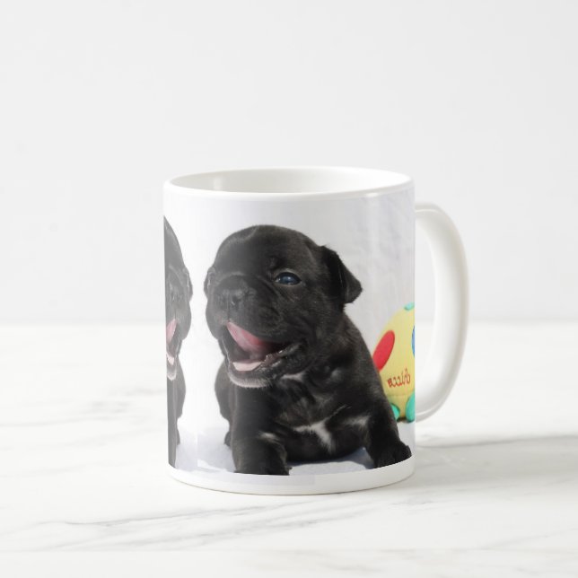 French Bulldog Puppy French Bulldog Coffee Mug (Front Right)