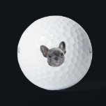 French Bulldog Puppy Golf Balls<br><div class="desc">French Bulldog Puppy Golf Balls with hand-drawn design by ArtistsQuest.</div>