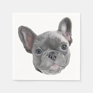 French Bulldog Puppy Napkin