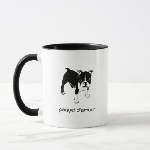 French Bulldog Puppy Paquet d'amour Coffee Mug