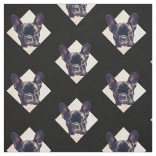 French Bulldog Fabric Zazzle Co Uk