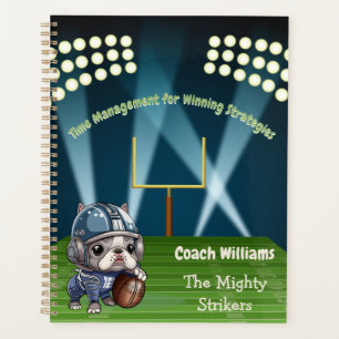 French bulldog quarterback stadium Coach Planner