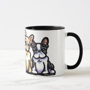 French Bulldog Quartet Mug