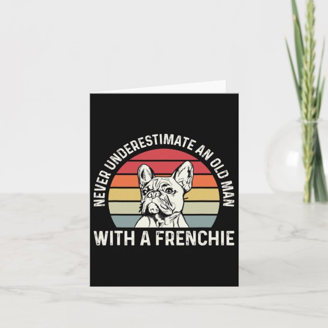 French Bulldog Quote For A French Bulldog Owner  Card (Front)