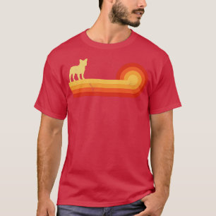 French Bulldog Retro Vintage Sunset 60s 70s for Me T-Shirt
