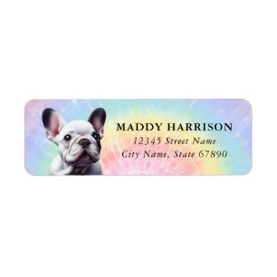 French Bulldog Return Address Labels