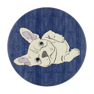French Bulldog rolling Cutting Board