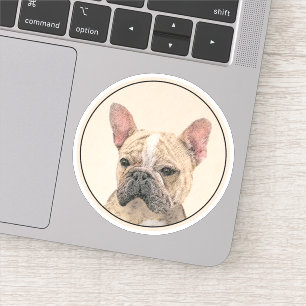 French Bulldog (Sable) Painting - Cute Original Do