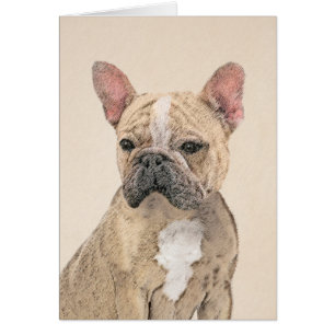 French Bulldog (Sable) Painting - Cute Original Do