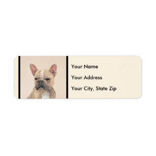 French Bulldog (Sable) Painting - Cute Original Do