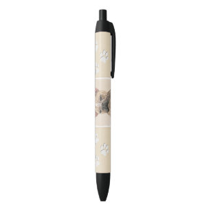 French Bulldog (Sable) Painting - Cute Original Do Black Ink Pen