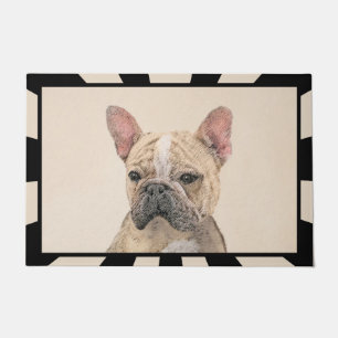 French Bulldog (Sable) Painting - Cute Original Do Doormat