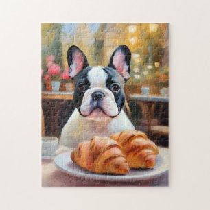 French Bulldog Serenity Impressionist Jigsaw Puzzle
