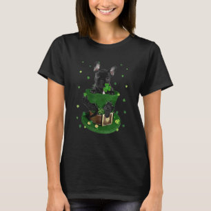 French Bulldog Shamrock Hat C St Patrick's Day T-Shirt