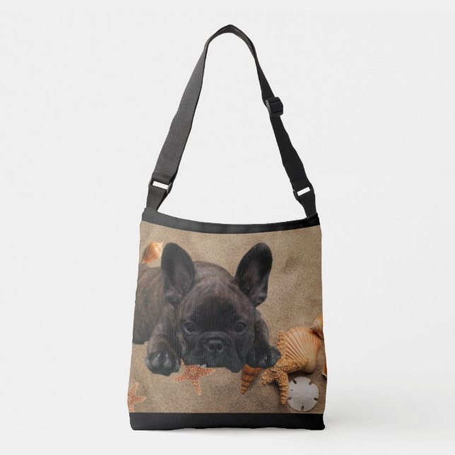 French bulldog shoulder bag (Front)