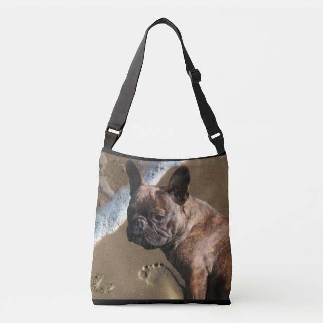French bulldog shoulder bag (Front)
