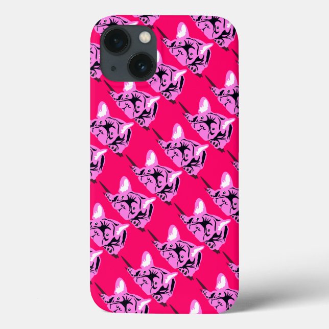 French Bulldog Silhouette Case-Mate iPhone Case (Back)