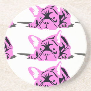 French Bulldog Silhouette Coaster