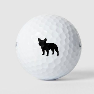 French Bulldog Silhouette Golf Balls
