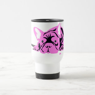 French Bulldog Silhouette Travel Mug