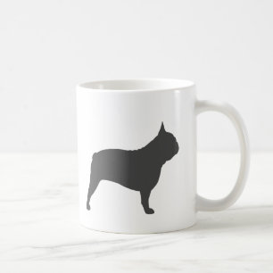 French Bulldog Silhouettes Frenchie Dogs Coffee Mug