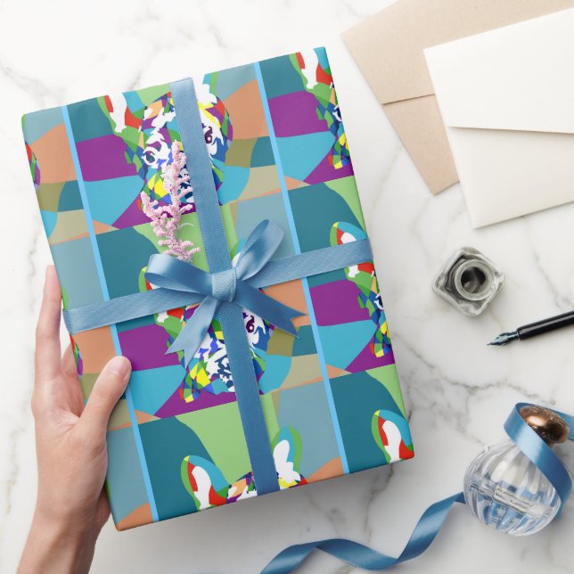 French Bulldog sitting Wrapping Paper (Gifting)