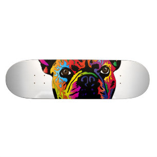French Bulldog Skateboard